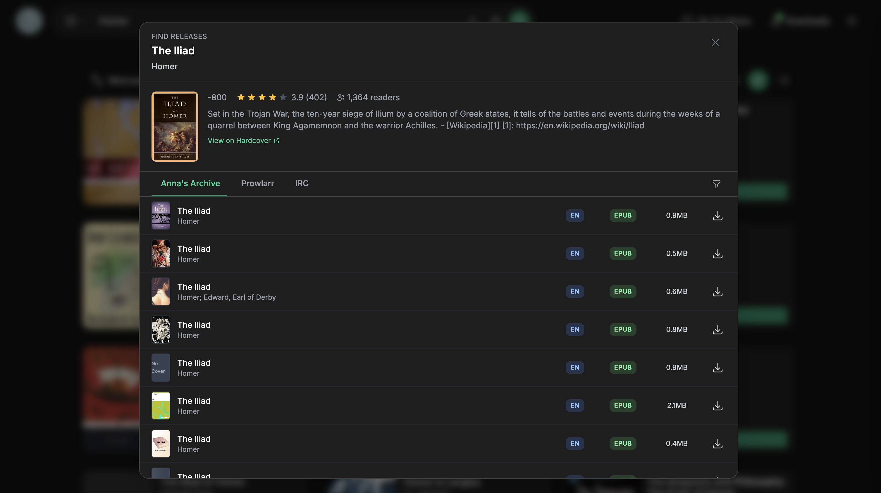 Multi-source downloads
